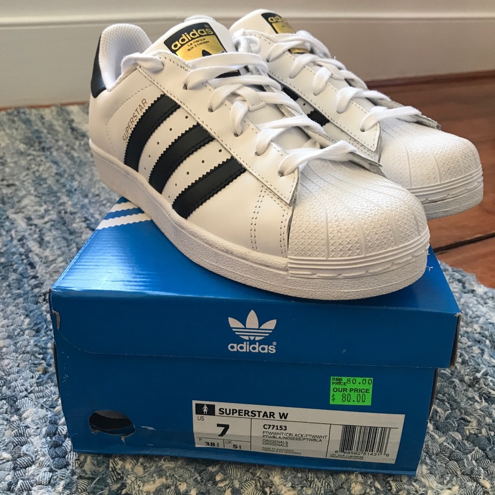 Adidas women’s superstar sneakers